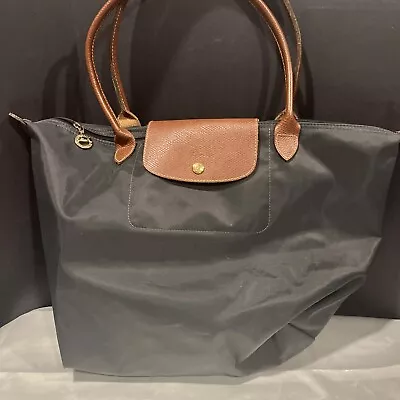 New Longchamp Le Pliage Women's Tote Bag Medium Original Black NWOT • $90