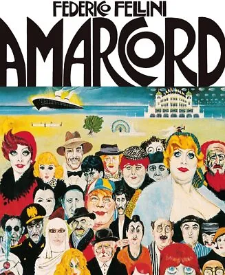 AMARCORD 4K Restored Ver. / Bruno Zanin / Federico Fellini 1Blu-ray[Exc3]F026 • $149.99