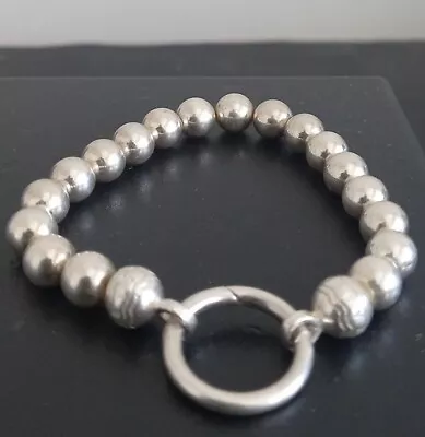 Vintage THOMAS SABO 925 STERLING SILVER 5mm BALL LINKED BRACELET 180MM 43grams • $85.50