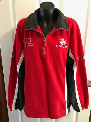 Holden Racing Team Red Vintage Fleece Mens Size M • $15