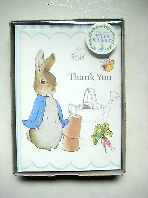 Peter Rabbit  *Thanks You Cards & Envelopes*  - Pack Of 8 NEW • $9.99