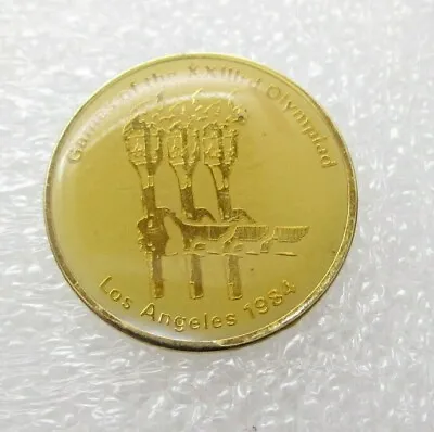 Vintage 1984 Games Of The XXIIIrd Olympiad Lapel Pin (B79) • $12.98