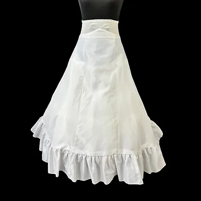 Undercover Tulle Petticoat For Wedding Dress Gown Underskirt Vintage 1980s Sz 13 • $59.99
