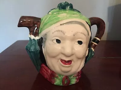 Lingard (sadler) Sairey Gamp (dickens Martin Chuzzlewit) Double Faced Tea Pot  • £9