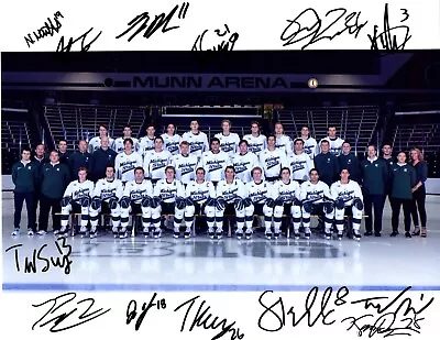 2023-24 Michigan State Spartans Hockey TEAM SIGNED AUTOGRAPHED Photo 8.5x11 MSU • $89.99