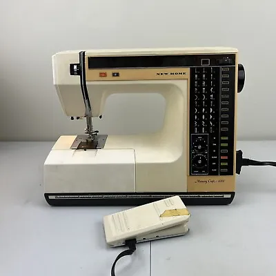 New Home Memory Craft 6000 Embroidery Sewing Machine Japan • $89.99