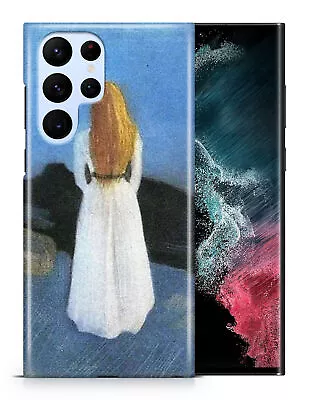 Case Cover For Samsung Galaxy|edvard Munch - Young Woman On The Shore Art • $13.95