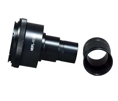 Microscope Adapter W 2X Lens For Nikon DSLR Camera +23.2-30.5mm Step-Up Sleeve • $107.99