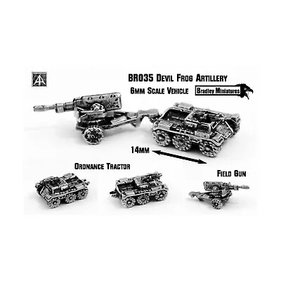 £18.63 • Buy Alternative Armies Sci-Fi Mini 6mm Devil Frog Artillery (6mm) Pack New