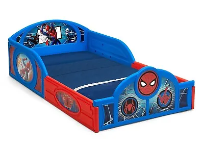 Delta Children Marvel Spider-Man Sleep And Play Toddler Bed With Built-in Guardr • $99.75