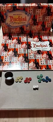 Vintage A Game Of India Whitman's Pachisi 1945 COMPLETE • $25
