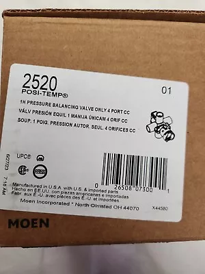 Moen 2520 Posi-Temp Pressure Balancing Shower Rough-In Valve 1/2” CC Connection • $65.50