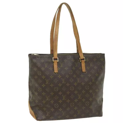 LOUIS VUITTON Monogram Cabas Mezzo Tote Bag M51151 LV Auth Bs9376 • $308