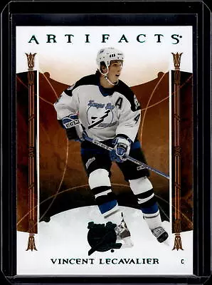 2022-23 Upper Deck Artifacts #163 Vincent Lecavalier Turquoise • $2.29