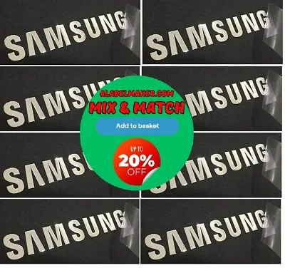 Samsung Sticker SSD Hard Drive M.2 Decal Wording Window Vinyl Die Decal QTY 1 • £2.99