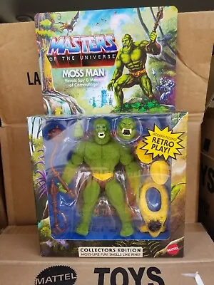 2023 Mattel MOTU Origins Moss Man Unpunched FLOCKED Exclusive Action Figure  • $19.88
