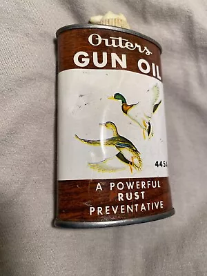 Outers Gun Oil Can    Vintage  Flying Mallard • $9.99