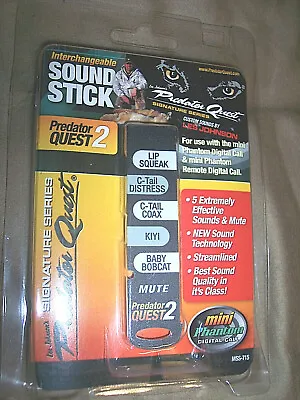 Predator Game Call Sound Stick Quest 2 Coyote Rabbit Distress Call Bobcat $22  • $14.25