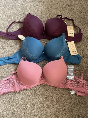 £7 • Buy Lace Bra Padded Push Up Multiway Strapless Bra  Plain And Pattern 38UK/85C EU