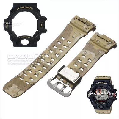 GENUINE Casio Camouflage Watch Band & Bezel G-shock Rangeman GW-9400DCJ-1 Desert • $354.98