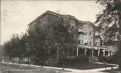 Mt Clemens Michigan MI The Glenwood Hotel C1910 Vintage Postcard • $8.29