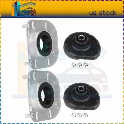 Front Pair Shock Strut Mount Spring Seat Bushing For Volvo S60 S80 V70 XC90 4PCS • $50.47