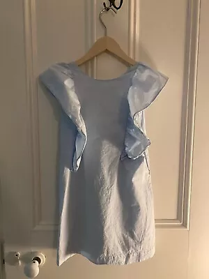 Girls Age 10 Zara Light Blue Dress • £7.50