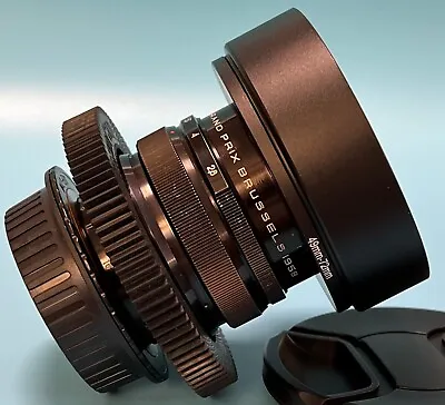 Lens MIR 1 GRAND PRIX BRUSSELS 1957 2.8/37mm Black USSR M42 #745676 Cine Mod EXC • $150
