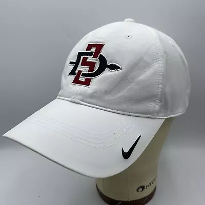 San Diego State Aztecs Hat Nike Golf Adult One Size Dri Fit White Baseball Cap • $39.99