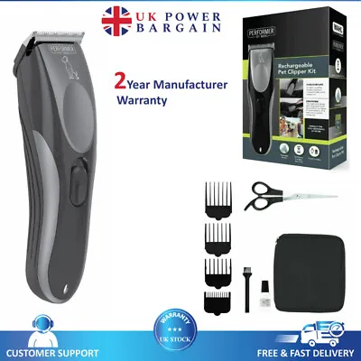 Wahl Animal Grooming Kit Dog Pet Clipper Rechargeable & Wired Use - Trimmer Set • £39.20