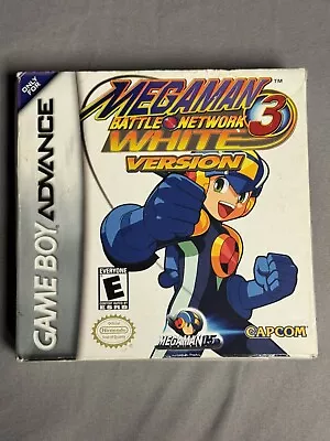 Mega Man Battle Network 3: White Version (Nintendo Game Boy Advance 2003) CIB • $60