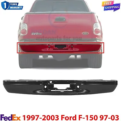 NEW Rear Step Bumper Face Bar Primed Steel For 1997-2003 Ford F-150 97-03 • $250