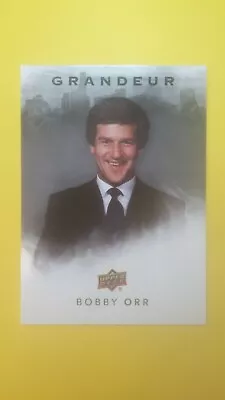 2021 Upper Deck Grandeur Onyx Bobby Orr #G-3 Boston Bruins Hall Of Fame • $5.10