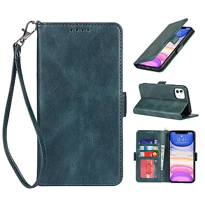 $12.38 • Buy For Sony Xperia 10II 5III XZ5 Anti-fall PU Leather Flip Wallet Case Phone Cover
