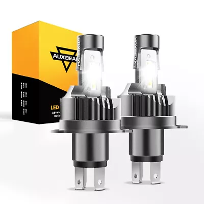 AUXBEAM 9003 LED Headlight Bulb For Toyota Hilux KUN26 Ute 3.0 D-4D 4WD 2006-15 • $52.79