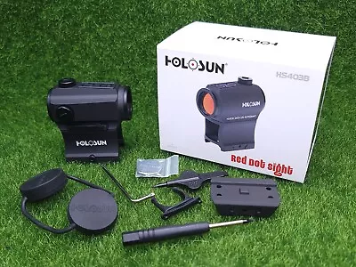 Holosun Micro Red-Dot Sight (2 MOA) W/ Riser Paralow - HS403B • $139.99