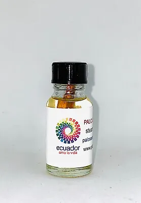 Palo Santo Essential Oil 100 % Natural Steam Distilled 15 Ml Bottle • $16.99