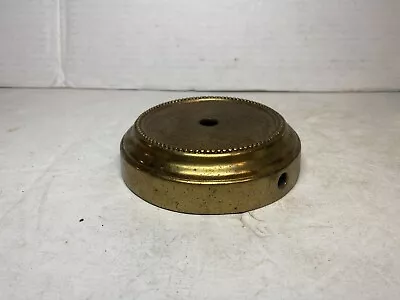Vintage Brass Tone Metal Lamp Base • $24.95