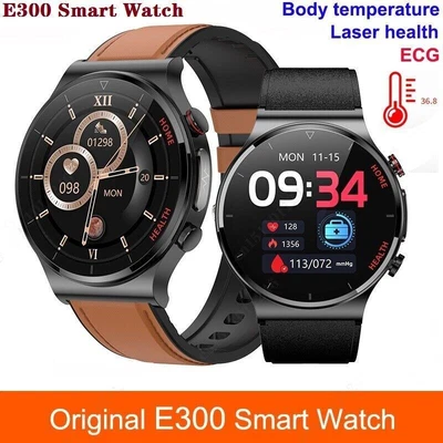 $126.34 • Buy Sports Smart Watch Heart Rate Blood Glucose ECG Monitoring Waterproof Men Watch