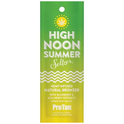 £3 • Buy Pro Tan High Noon Summer Seltzer Natural Bronzer Sunbed Tanning Lotion Cream
