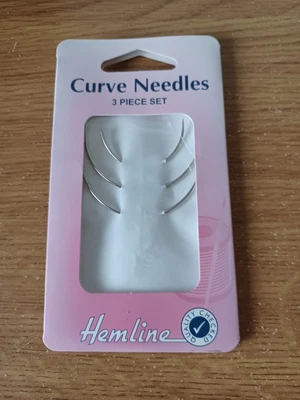 £2.55 • Buy Hemline Curve Needles 3 Piece Set Mattress / Pillow / Seat Brand New