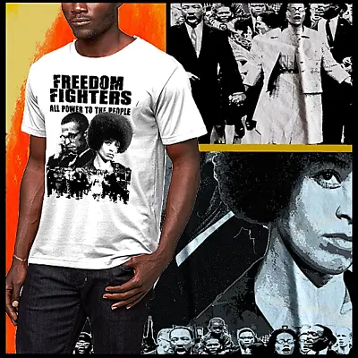 Angela Davis T-Shirt Black History African Melanin Quote African Pride Freedom  • $19.99