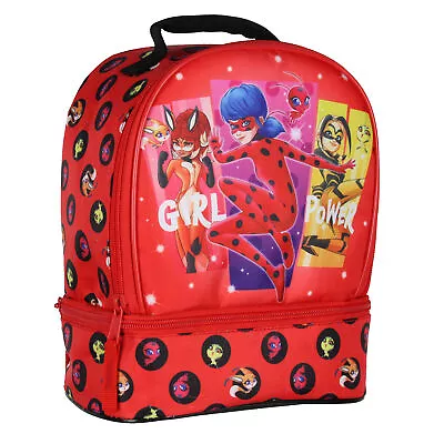 Miraculous: Tales Of Ladybug & Cat Noir Dual Compartment Lunch Box Bag • £18.99