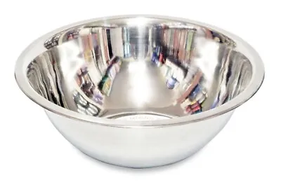 3 X Stainless Steel Small Mixing Bowl 14cm 0.5L Kitchen Baking Sauces Cook New • £7.50