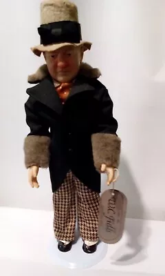 W.C. Fields (Comedian) Centennial Doll 16  Vintage With Stand.  • $19.99