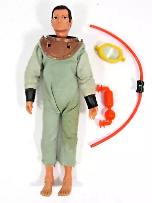 Madelman Deep Sea Diver Action Figure 2nd Generation Spain Vintage Rare 1970s • $85