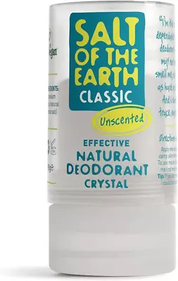 90g Natural Deodorant Crystal Classic Fragrance Free Vegan For Adults And Kids  • £7.79