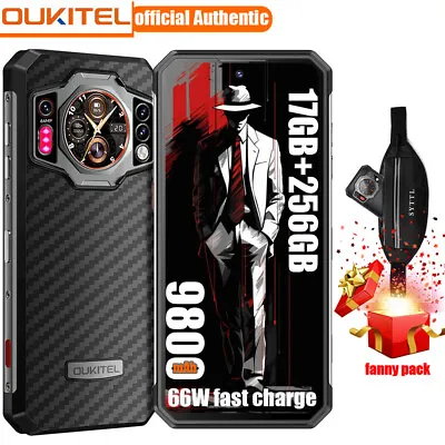 OUKITEL WP21 Night Vision Phones 17GB+256GB 9800mAh/66W 6.78” Rugged Smartphones • $268.20