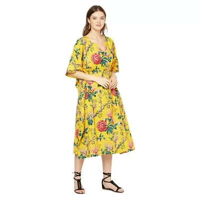 Cotton Kaftan Maxi Dress Plus Size Comfortable Clothing Women Gown Caftan Robe • $44.87