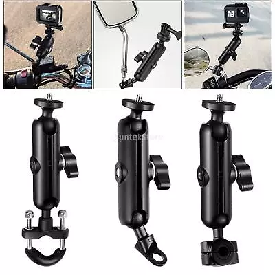 Aluminum Motorcycle Camera Fixing Mount Holder For   Hero9/8/7/6/5/4/3+ • $14.84